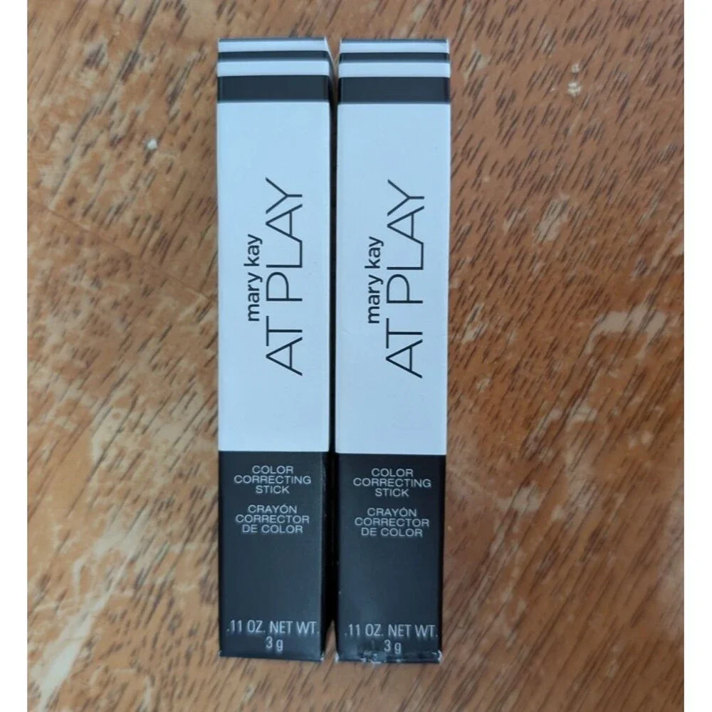 2 Lot Mary Kay At Play Color Correcting Stick Ditch Dullness 121198 New Bundle